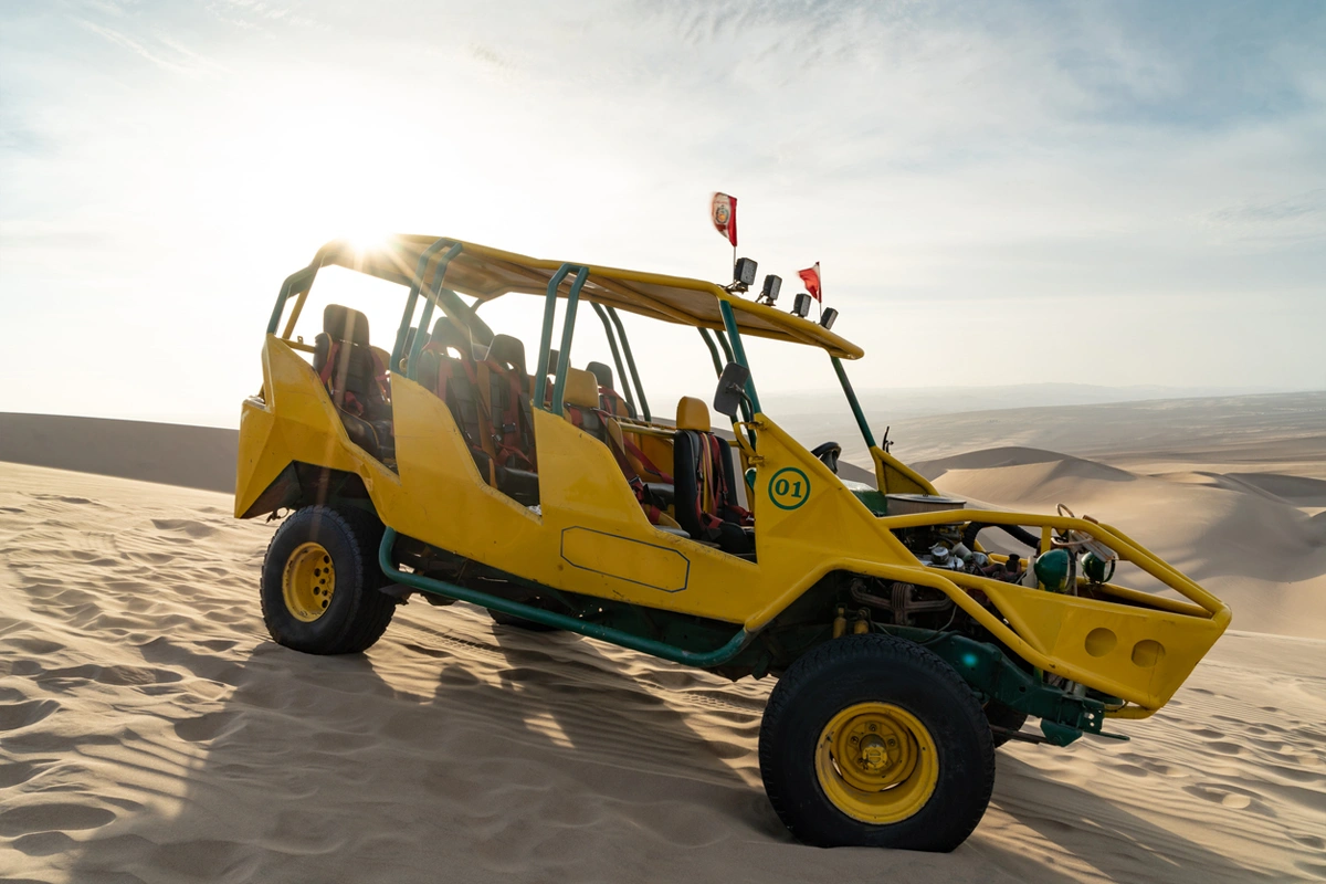 Buggy adventure at Huacachina Oasis buggy activity at Huacachina Oasis | TreXperience