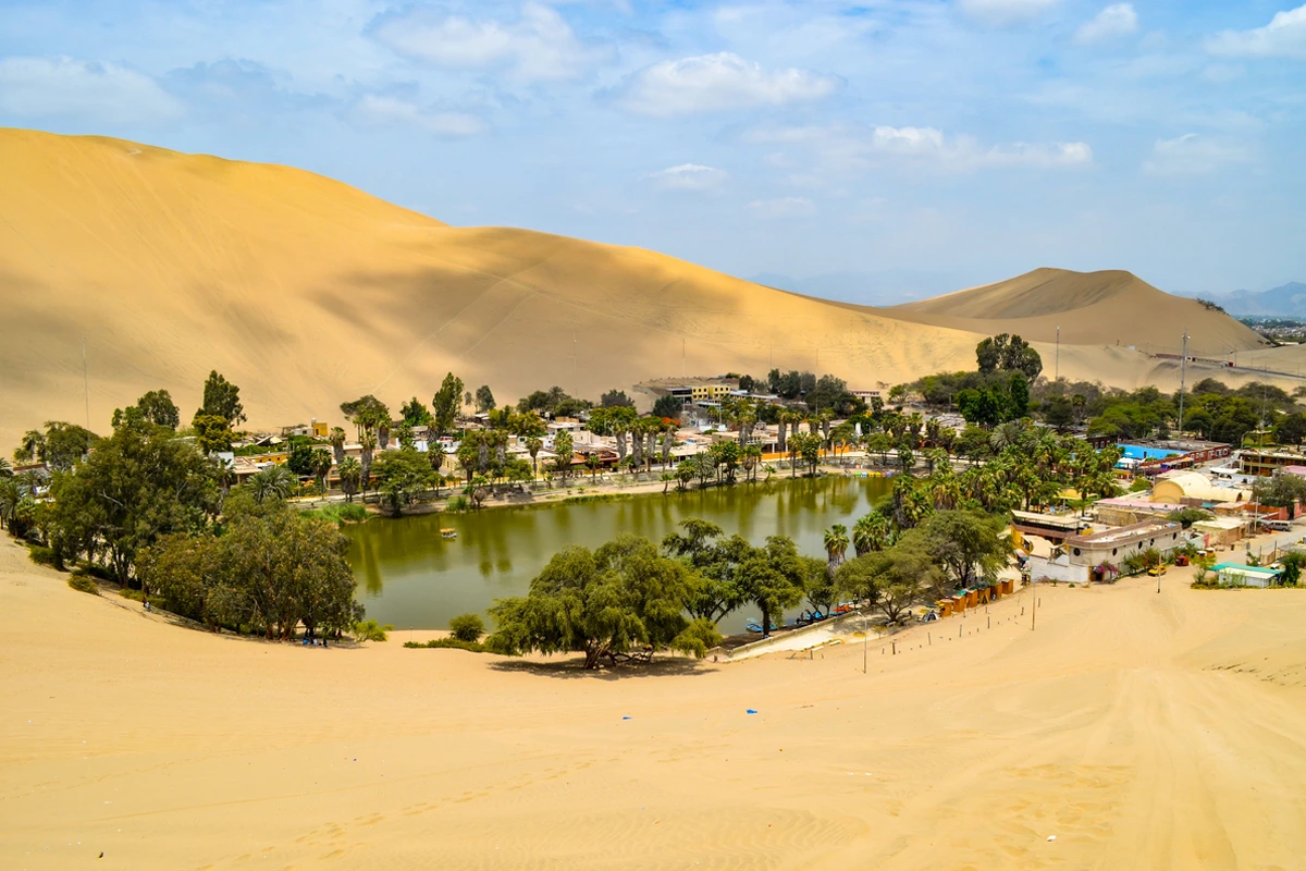 Oasis Huacachina en Ica Foto del Oasis de la Huacachina en Ica Peru | TreXperience