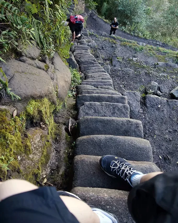 Hiking down Huayna Picchu Mountain | TreXperience