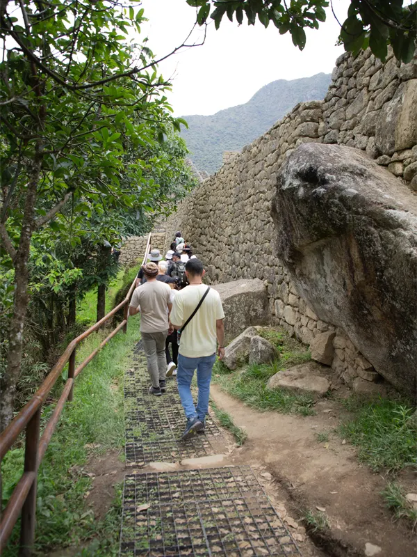 Camino de retorno de la montaña Huchuy Picchu Camino de retorno de la montaña Huchuy Picchu | TreXperience