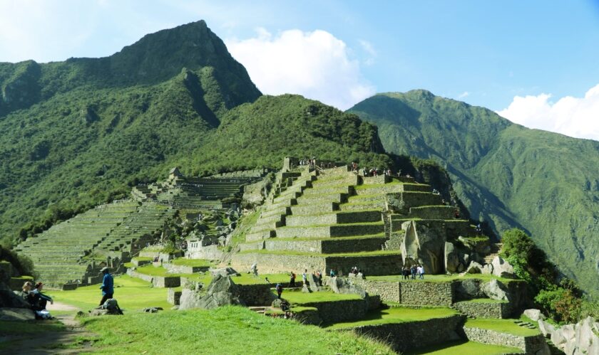 Vista de Machu Picchu desde el otro extremo