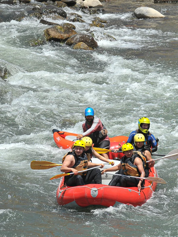 River rafting experience on the Inca Jungle to Machu Picchu | TreXperience