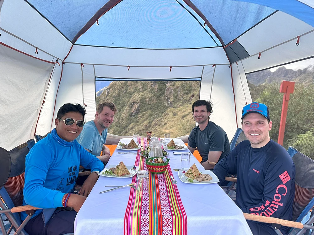 inca trail food