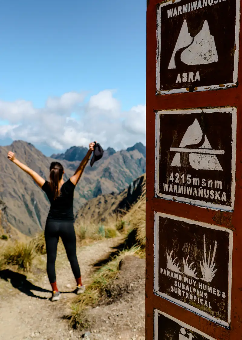 inca trail highest point