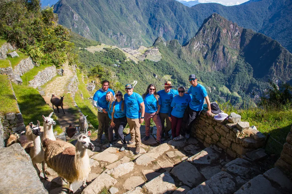 Vista de Machu Picchu desde el Intipunku Vista de Machu Picchu desde el Intipunku