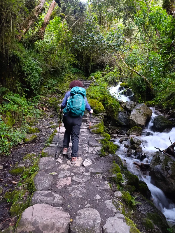 Hiking on May the Inca Trail 