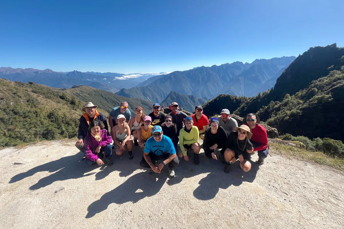 Inca Trail view on June