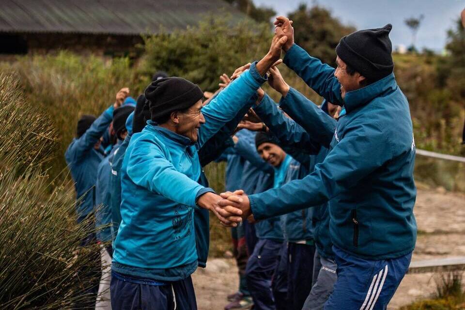 Porteadores del Camino Inca