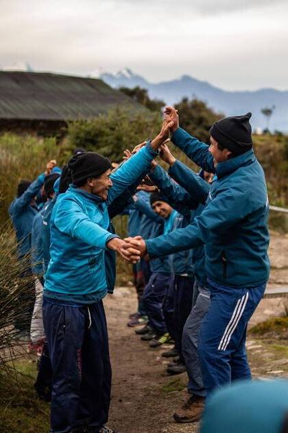 Porteadores del Camino Inca