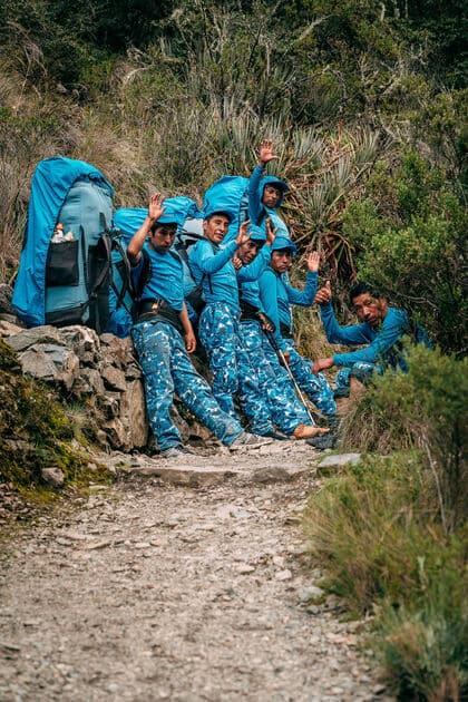 Inca Trail Porters