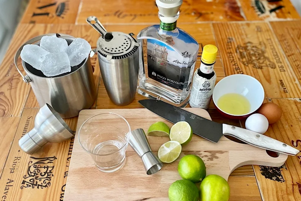 Ingredientes del Pisco Sour | TreXperience 