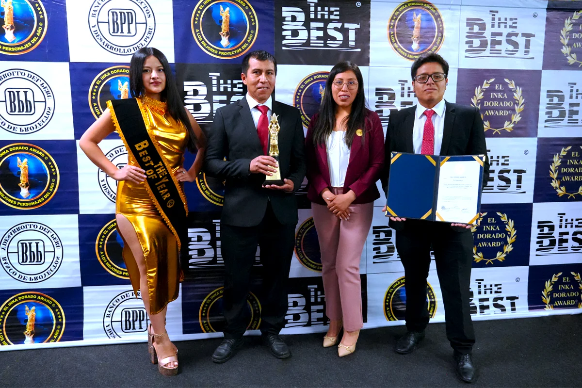 Entrega de premios Inka Dorado | TreXperience Premiacion Inka Dorado TreXperience