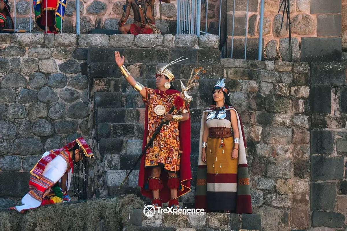 Inti Raymi in the Qoricancha festival