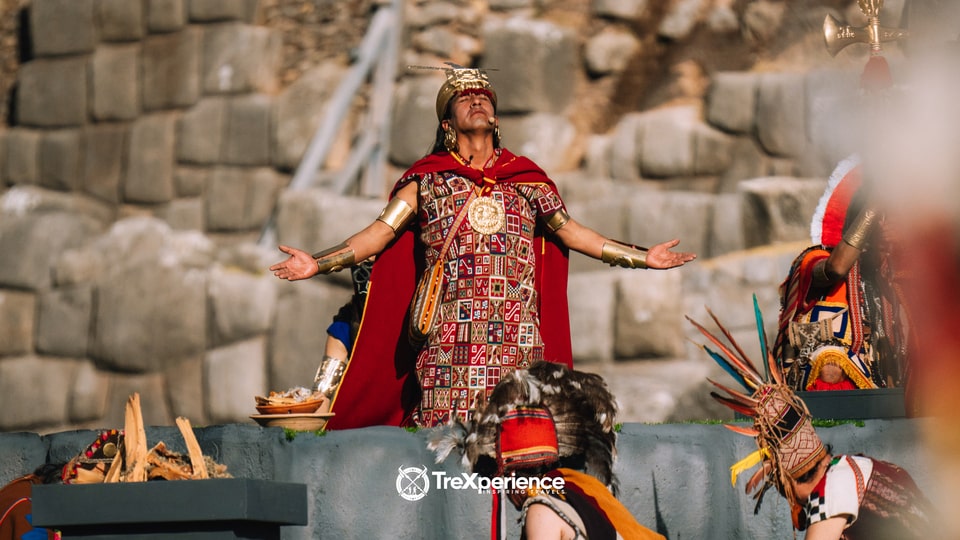 Inca king - Inti Raymi Cusco