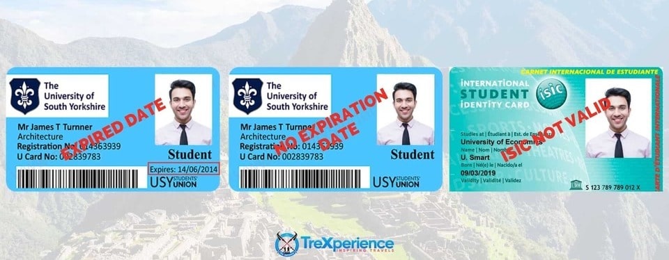 Invalid student ID for Machu Picchu