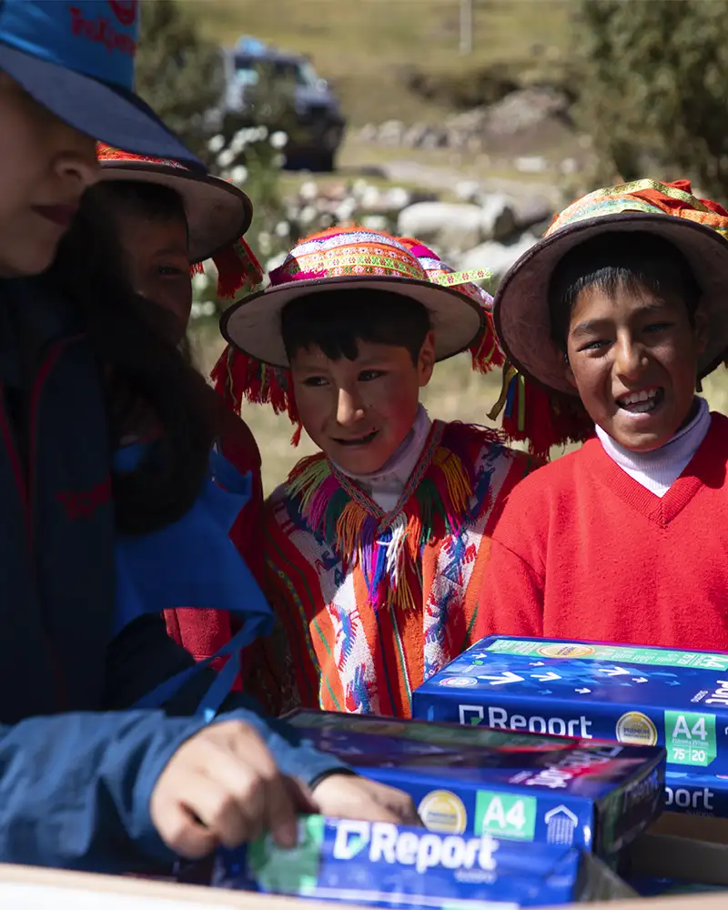 Labor social con los niños de Qelqanqa | TreXperience