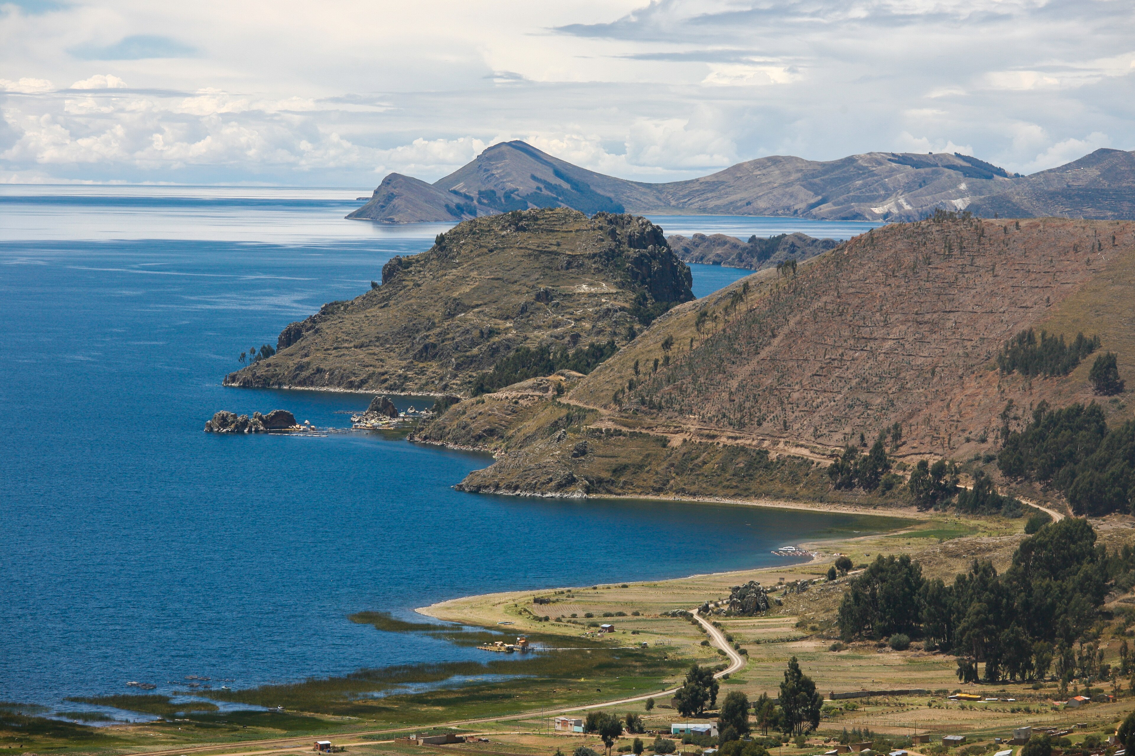 View of the islands of Lake Titicaca View of the islands of Lake Titicaca | TreXperience