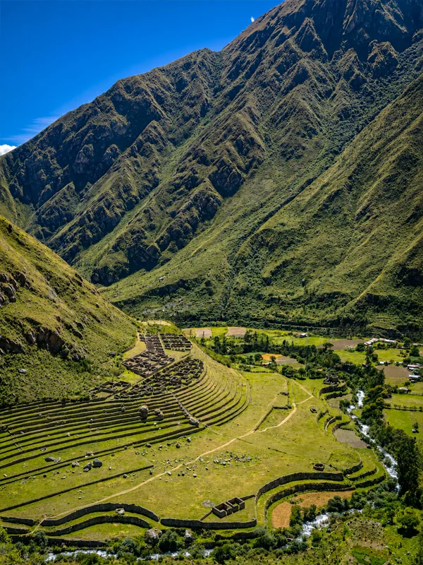 Llactapata Archeaological site part of the Inca Trail Llactapata Archeaological site part of the Inca Trail to Machu Picchu | TreXperience