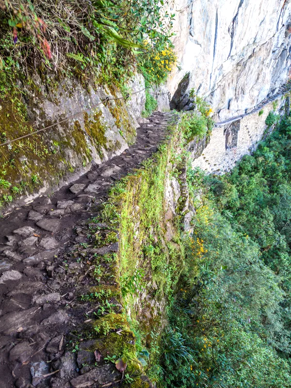 Camino hacia el Puente Inca de Machu Picchu Ruta del Puente Inca de Machu Picchu | TreXperience