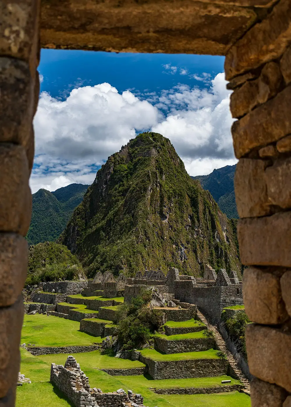 View of Machu Picchu from a doorway - Best Machu Picchu Pictures | TreXperience