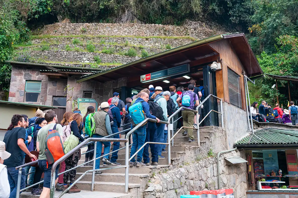 Punto de control del acceso a Machu Picchu | TreXperience