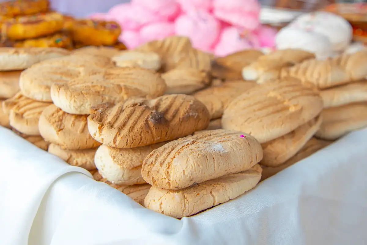 Photo of maicillo cookies with a soft, crumbly texture.