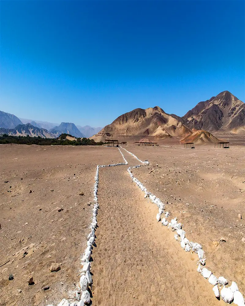 Modern representation of a Nazca Line