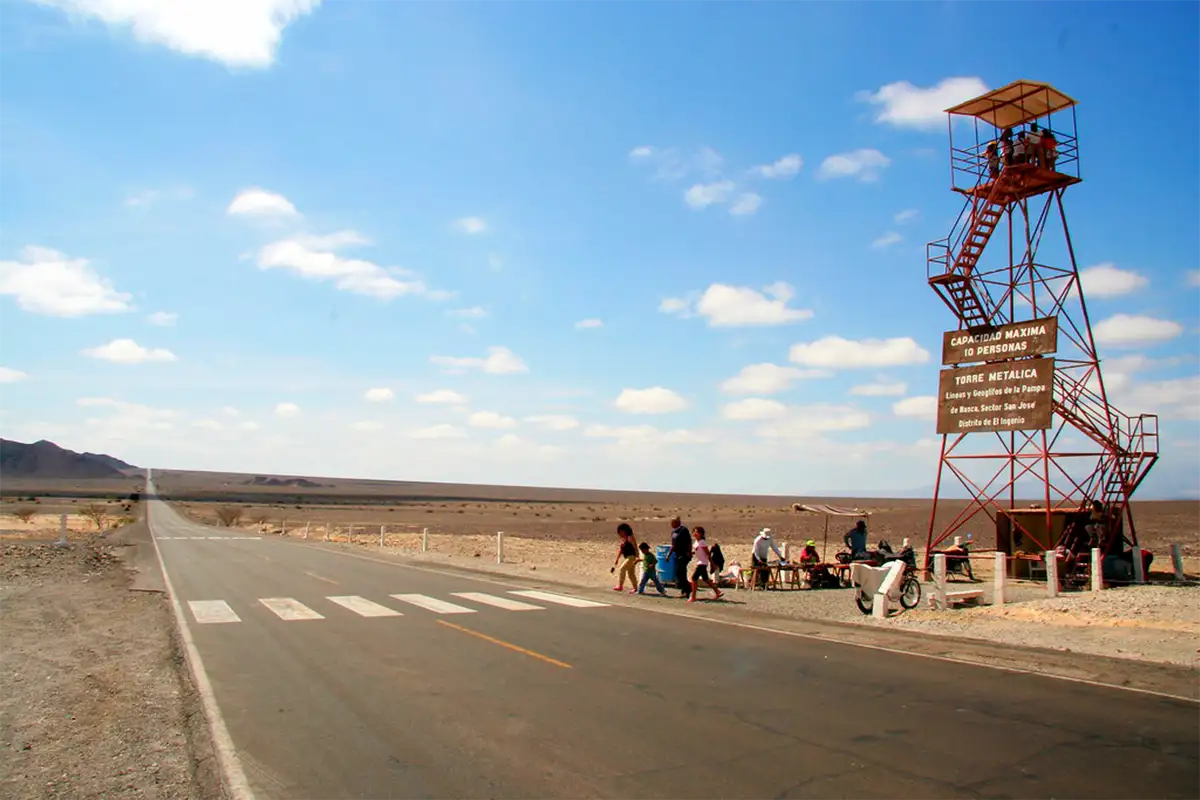 Nazca Metal Viewing Tower