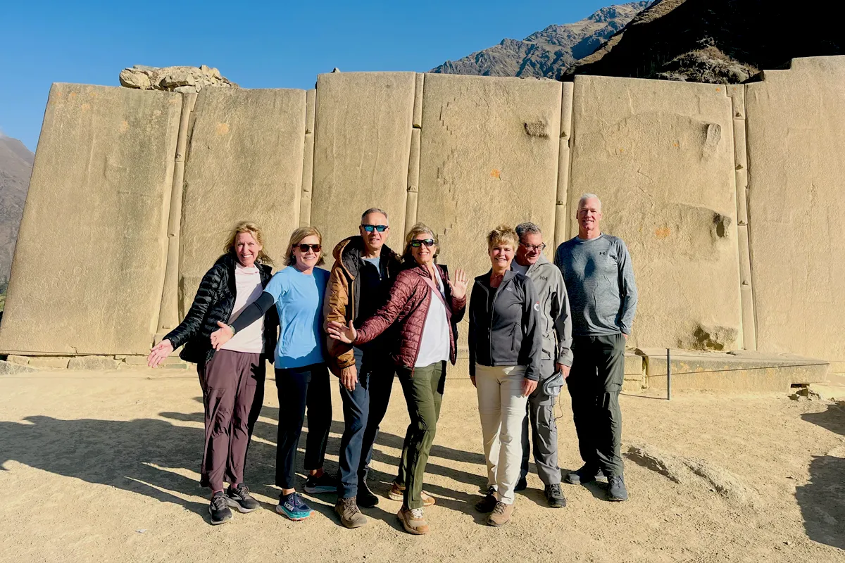 Rocas Masivas en la parte superior del sitio de Olltaytambo