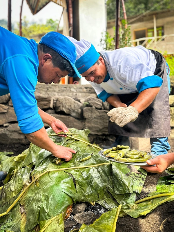 Pachamanca cooking Traditional pachamanca cooking | TreXperience