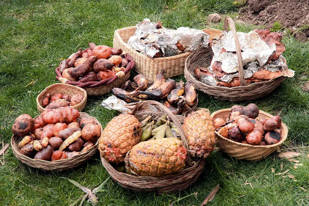 Pachamanca barbecue - Salkantay Trek 4 Days to Machu Picchu | TreXperience
