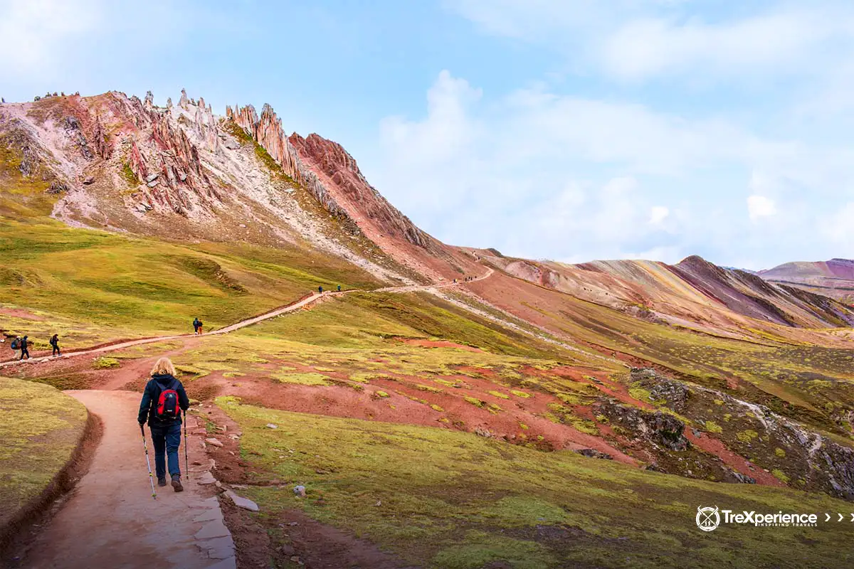 Hiking trail to Palcoyo Rainbow Mountain | TreXperience Hiking trail to Palcoyo Rainbow Mountain | TreXperience