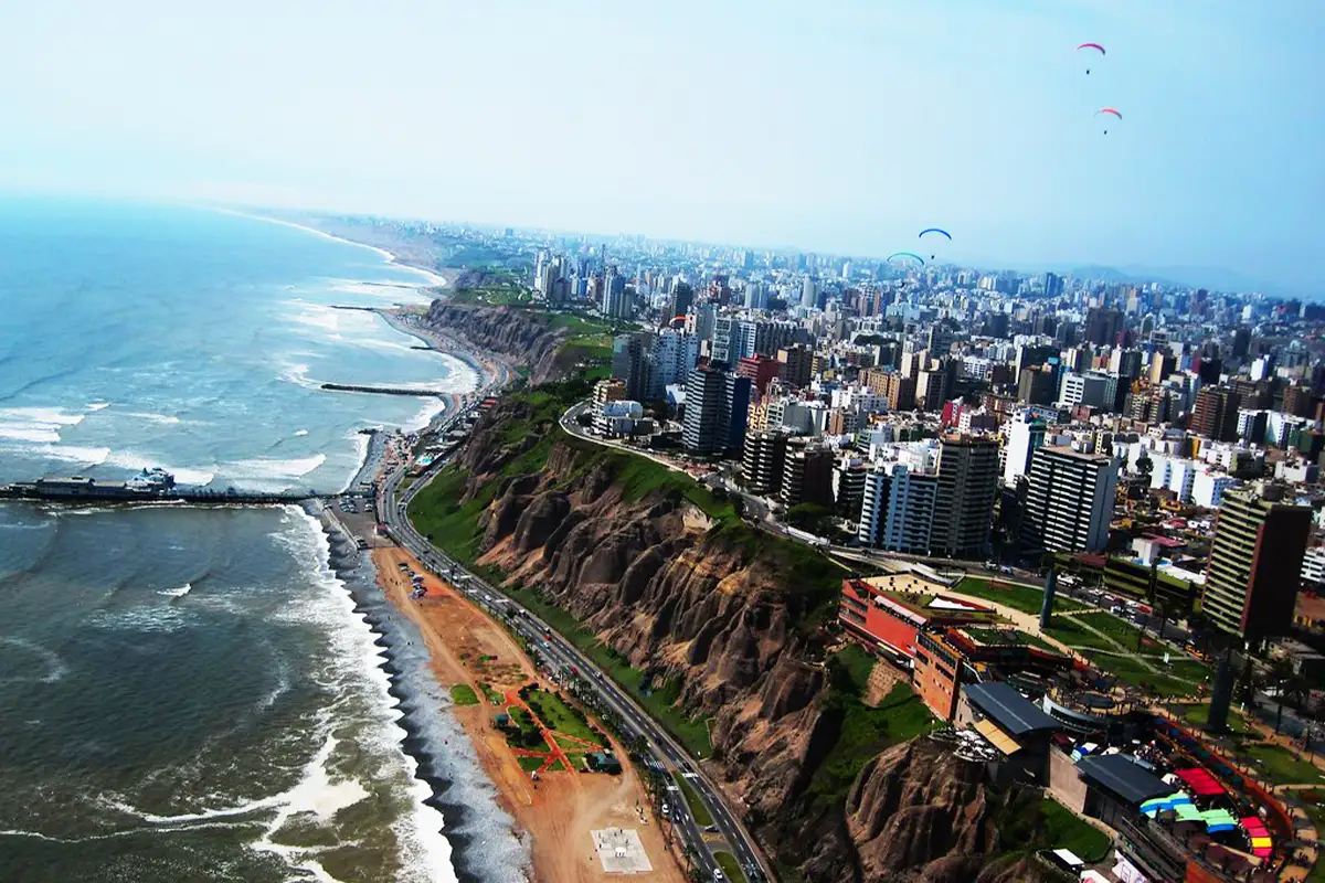 Paragliding in Lima Paragliding in Lima