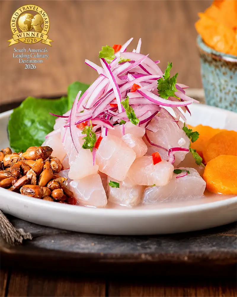 Peru won the South America's Leading Culinary Destination 2026 | TreXperience Peru won the South America's Leading Culinary Destination 2026 | TreXperience