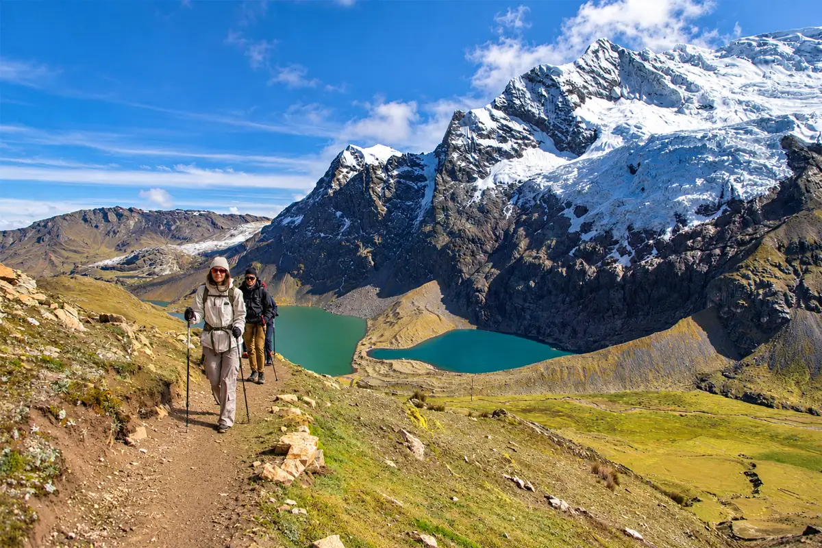 Ausangate, one of the highest peaks in Peru, along the Ausangate hike.