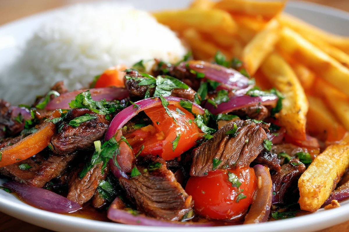 Peru Lomo Saltado filet mignon