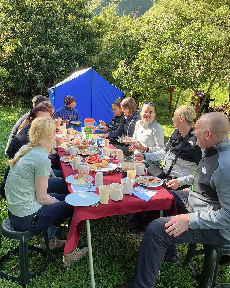 Picnic in the Short Inca Trail | TreXperience Picnic in the Short Inca Trail | TreXperience
