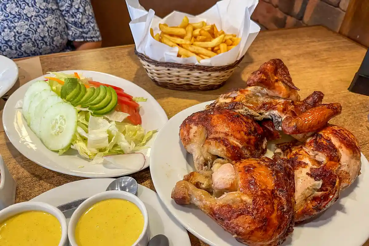 The delicious pollo a la brasa | TreXperience