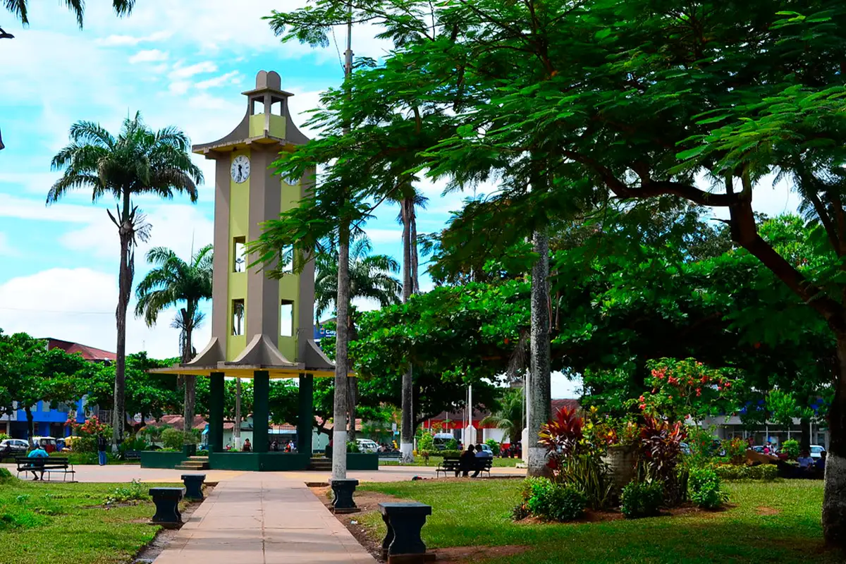 Plaza de Armas of Puerto Maldonado
