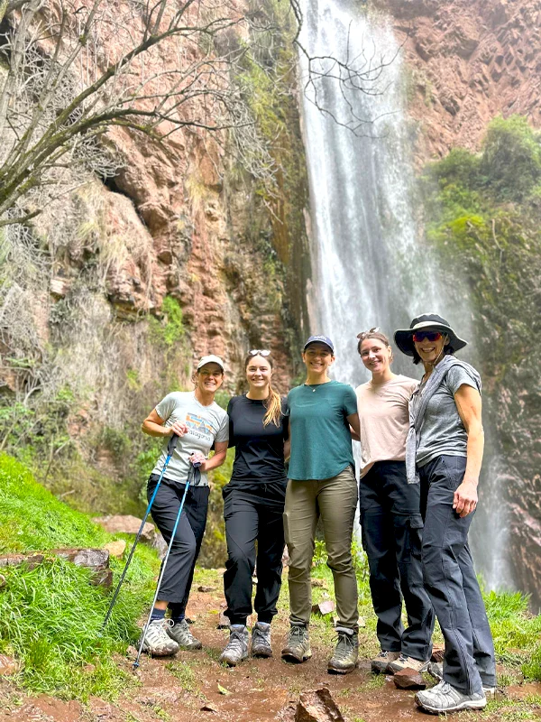Perolniyoc Waterfalls on the Cachicata Trek to Machu Picchu Perolniyoc Waterfalls on the Cachicata Trek to Machu Picchu | TreXperience