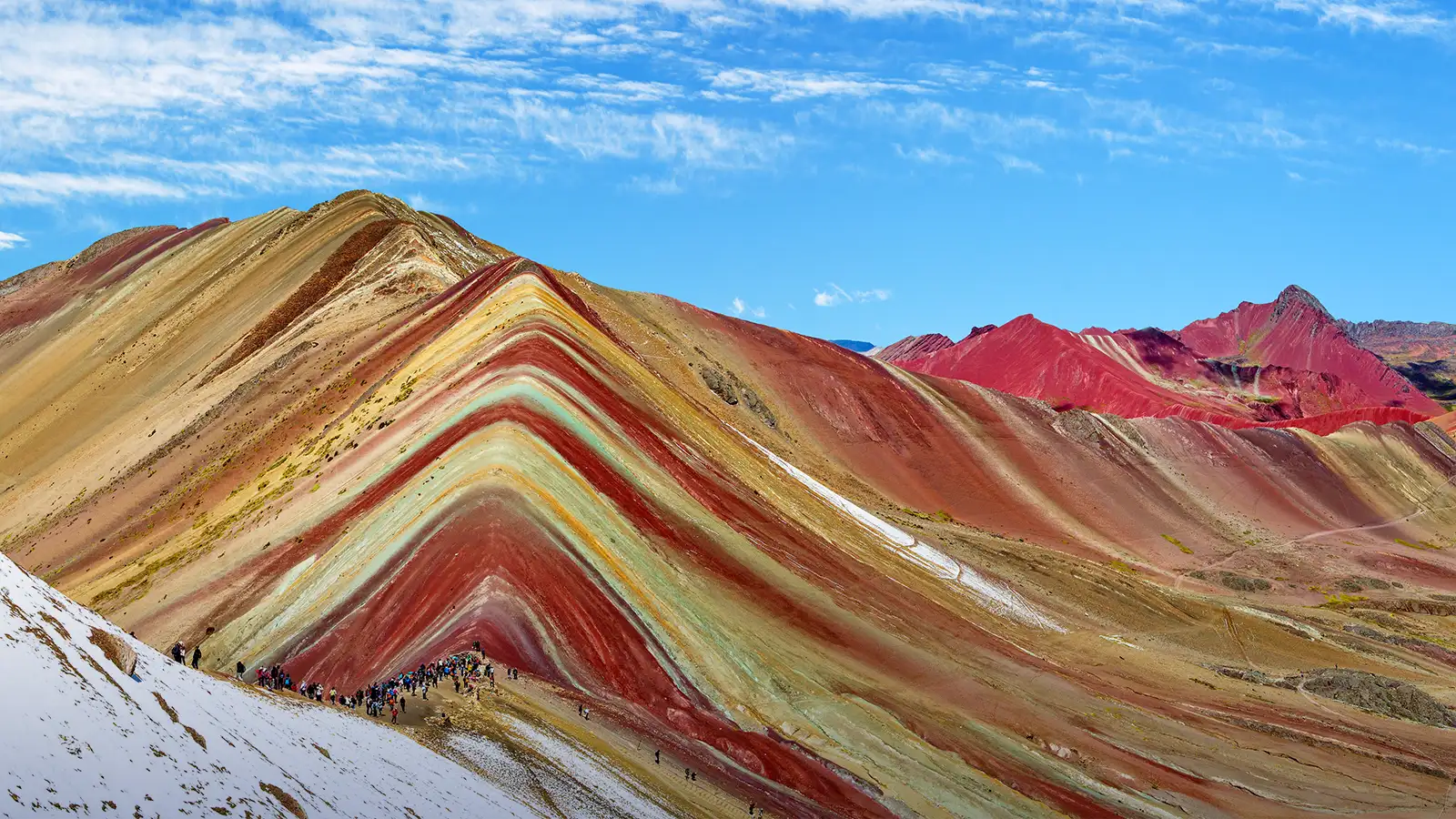 Rainbow Mountain with snow - Cusco Travel Guide | TreXperience