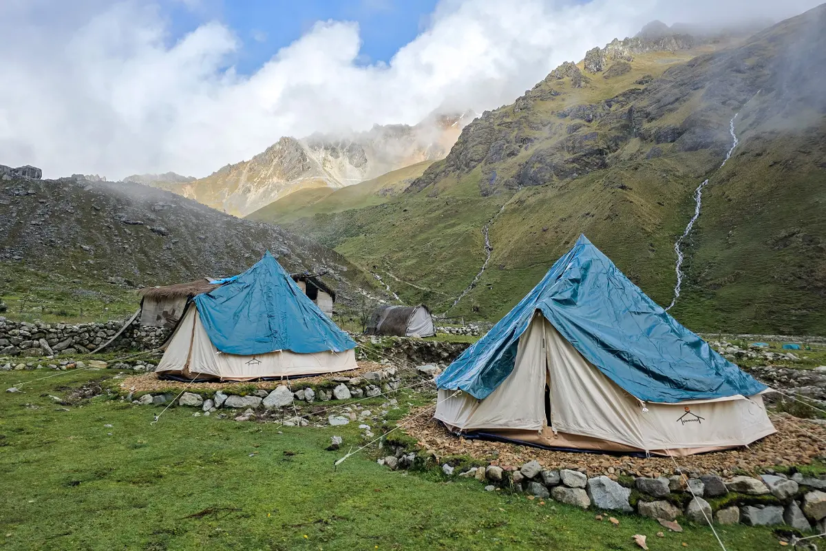 Salkantay Glamp during the Salkantay trek Salkantay Glamping | TreXperience