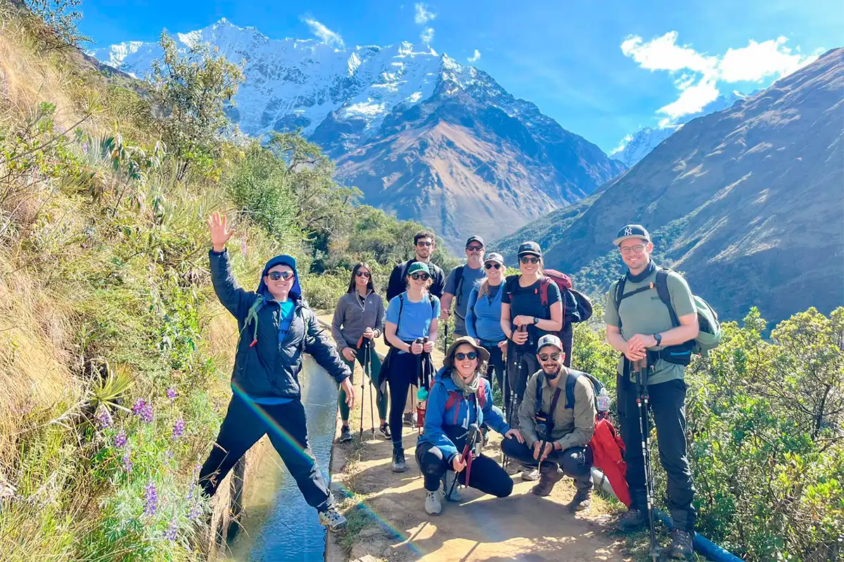 Salkantay trek tourists | TreXperience