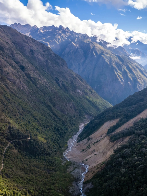 Tropical Valley along the Salkantay Route Tropical Valley along the Salkantay Route | TreXperience