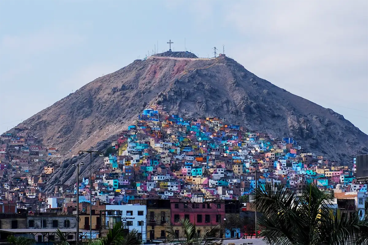 San Cristóbal Hill in Lima San Cristóbal Hill in Lima
