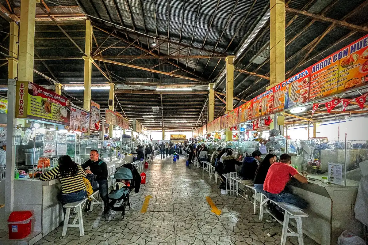 san pedro market local people | TreXerience