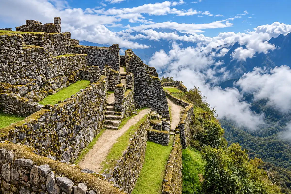 Sitio Inca de Sayacmarca Foto de las ruinas de Sayacmarca en el Camino Inca a Machu Picchu | TreXperience