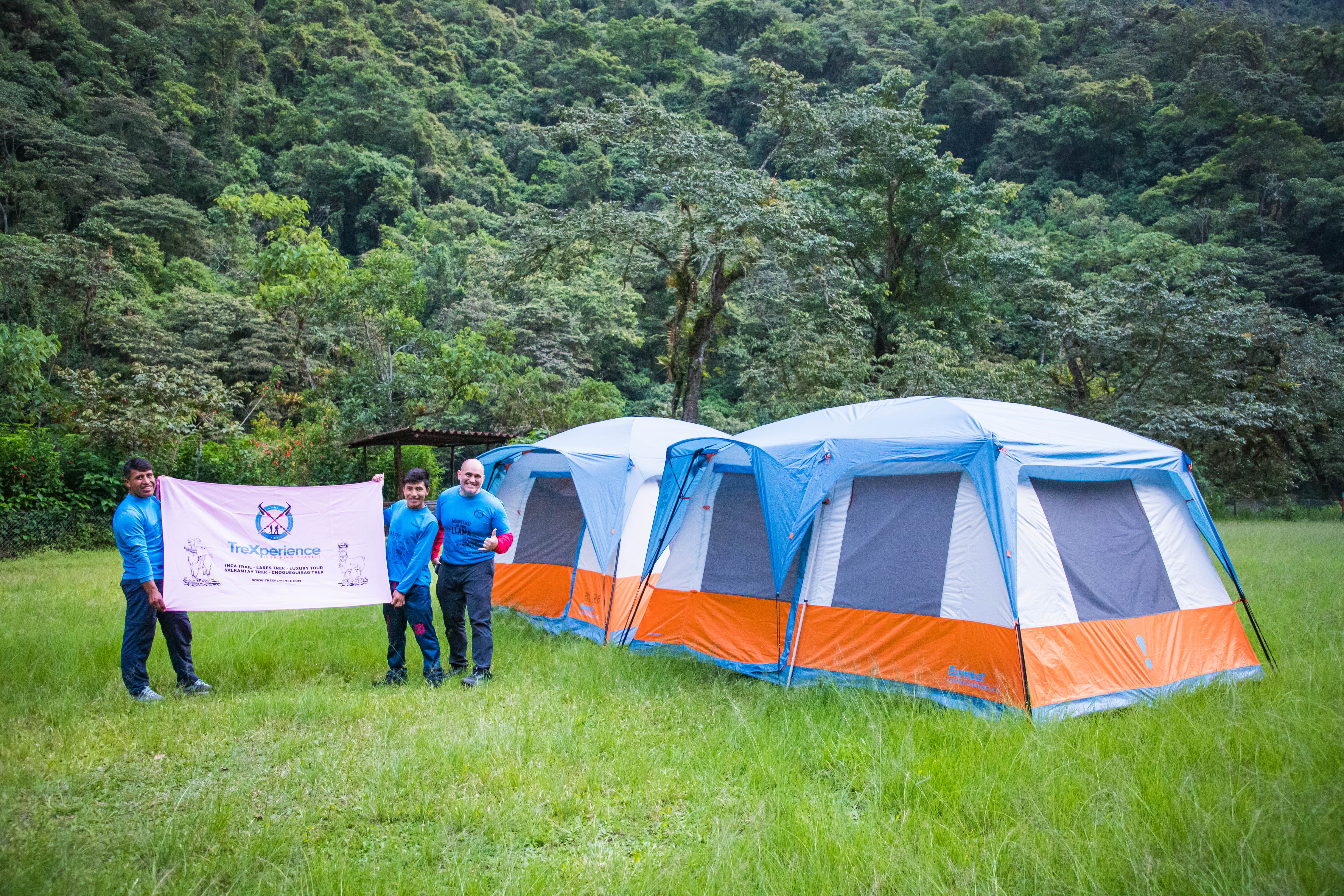 Short Inca Trail Camping