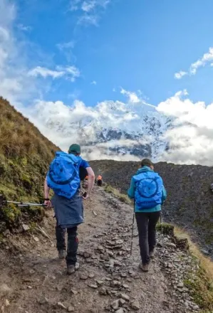 Trekkers on the 4 nights Salkantay and Inca trail | TreXperience