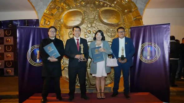 Photo of TreXperience team in the Inka Dorado awards 2025-26